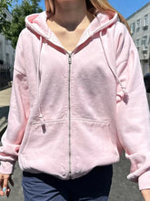 Brandy Christy Pink Zip Up Hoodie